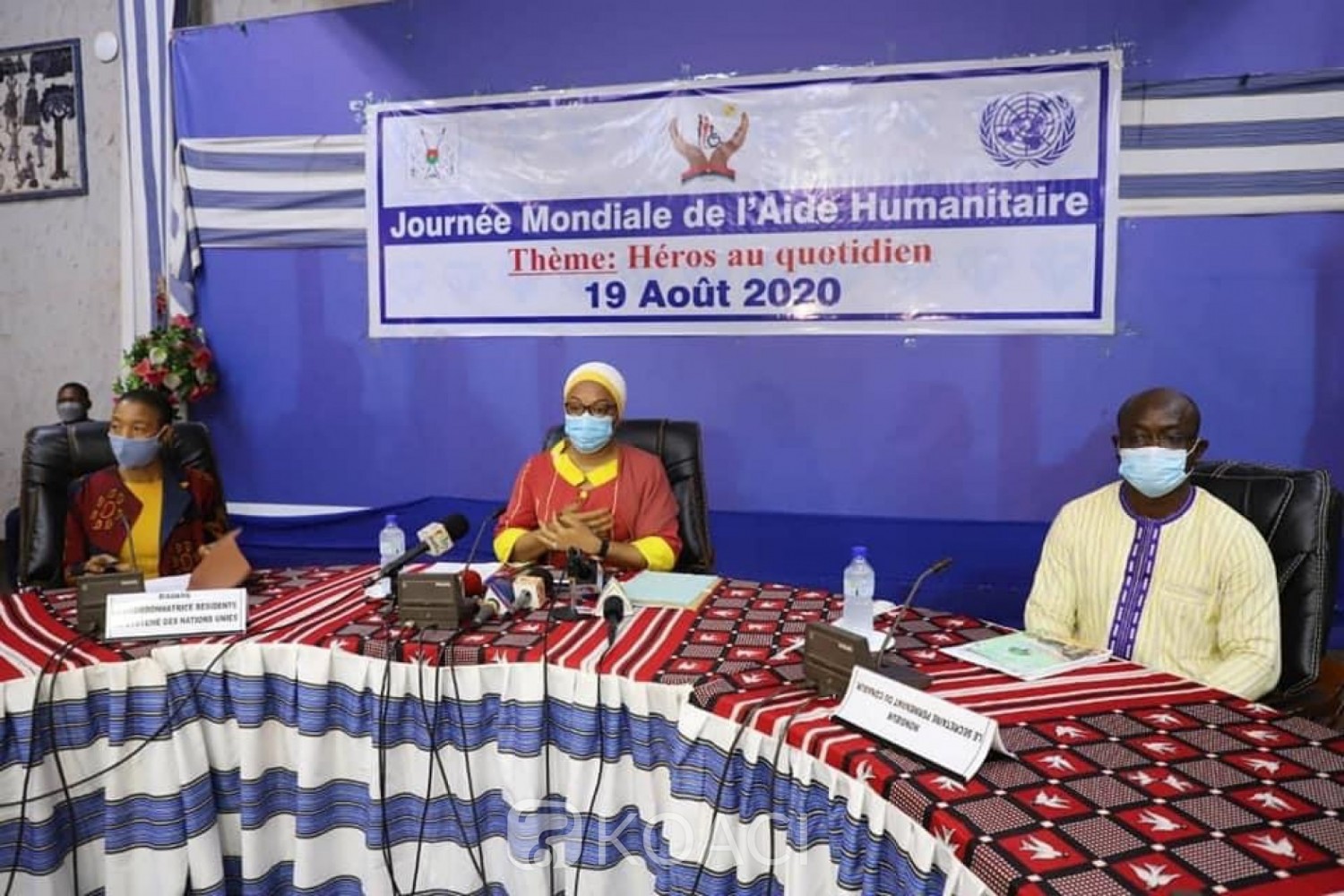 Burkina Faso : Avec plus d'un million de déplacés internes, le pays rend hommage aux travailleurs humanitaires