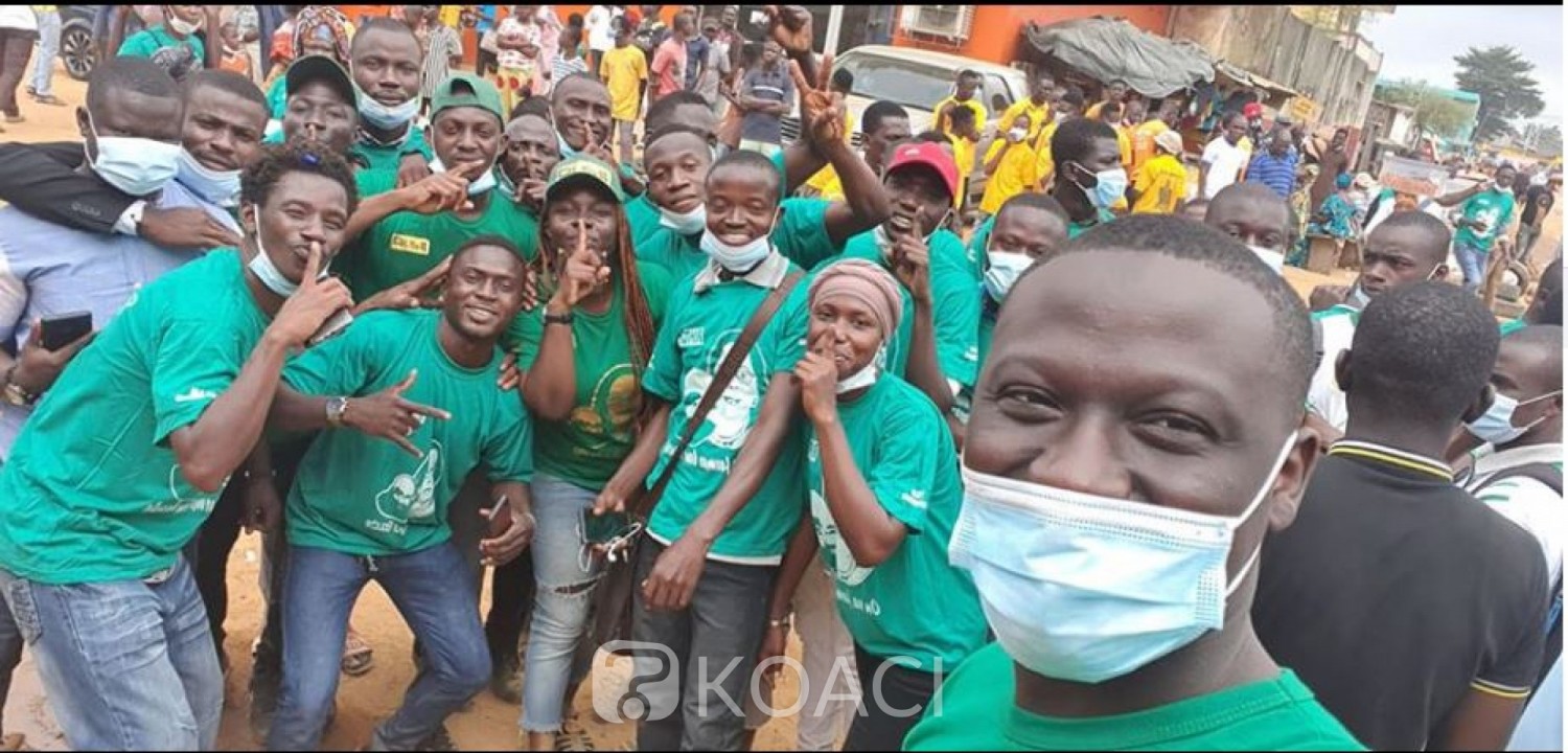 Côte d'Ivoire : À Abobo, les partisans de Ouattara dans les rues disent-ils pour un « échauffement » avant samedi