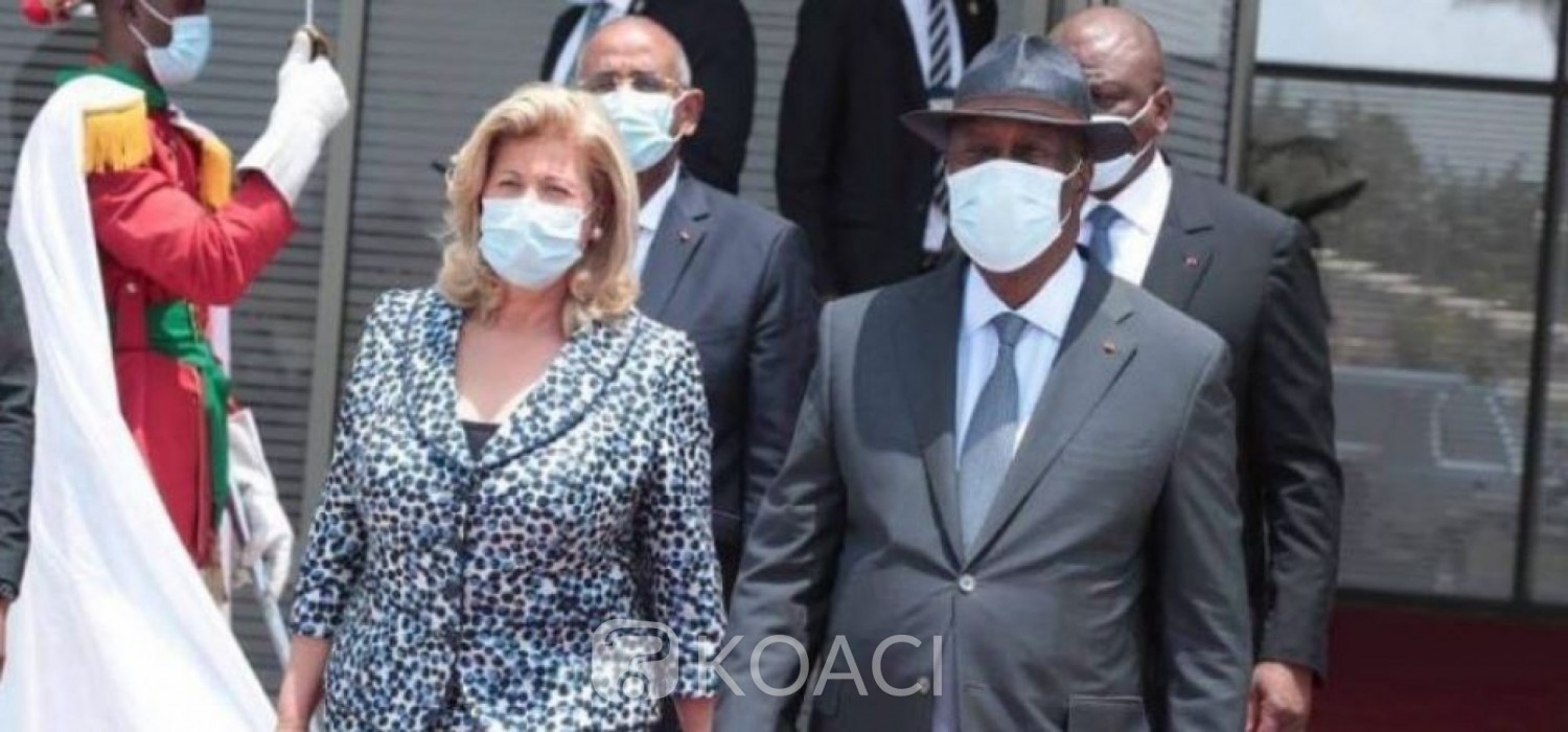 Côte d'Ivoire : Ouattara et son épouse ont quitté Abidjan pour un séjour en France, une rencontre avec Macron serait prévue