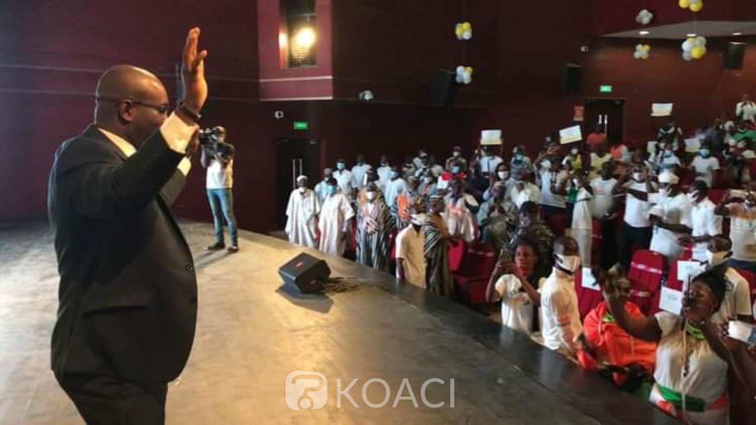 Côte d'Ivoire : Élection présidentielle, investi, le candidat du mouvement 1000 Volontaires pour changer le pays clash les hommes politiques