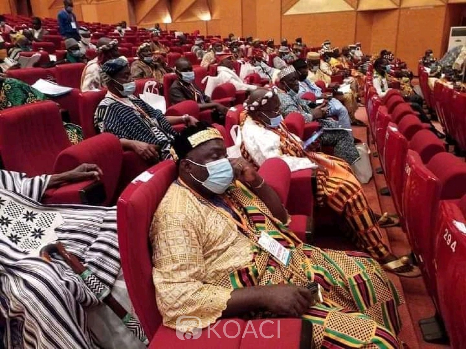 Côte d'Ivoire : Yamoussoukro, réunis à la fondation, les chefs missionnés par Toungara