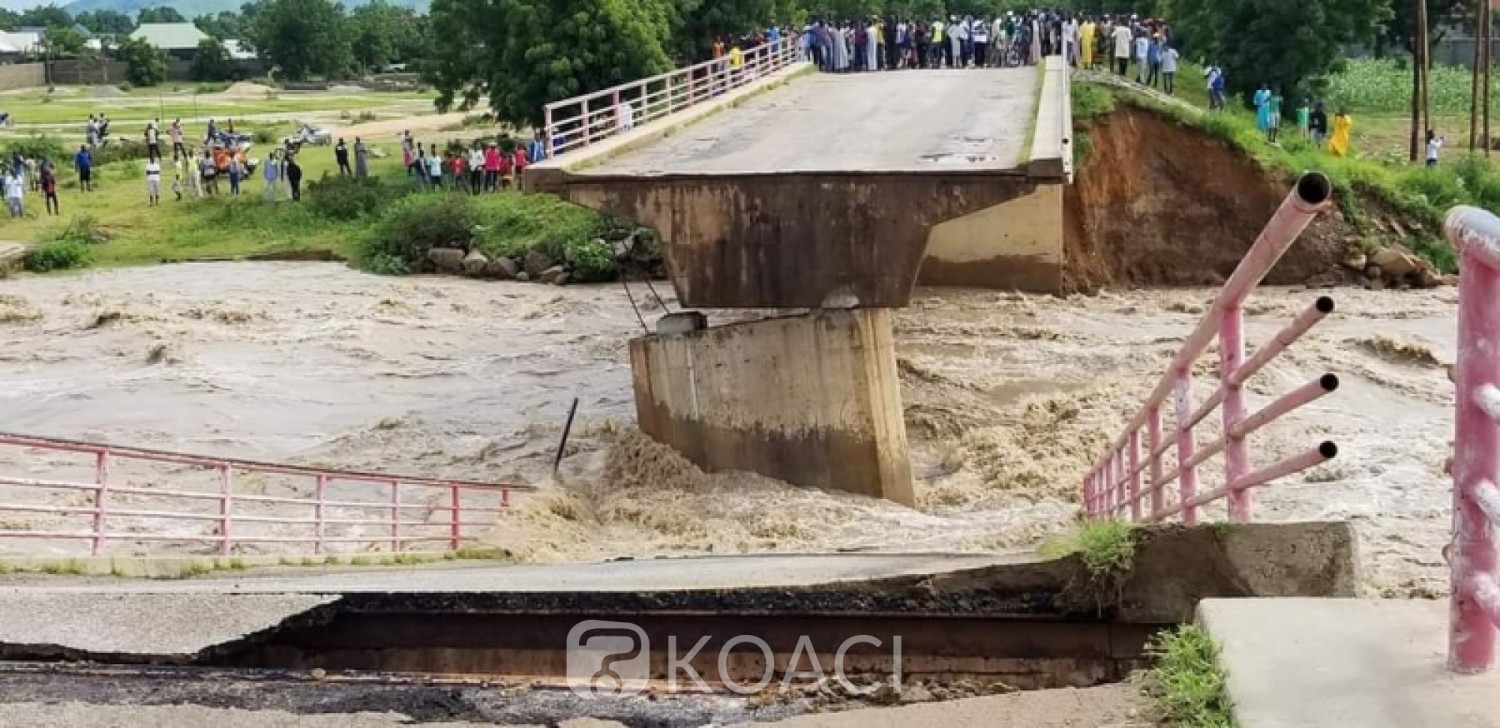 Cameroun : Extrême-Nord, deux morts et beaucoup de dégâts dont l'effondrement d'une route commerciale à cause des inondations