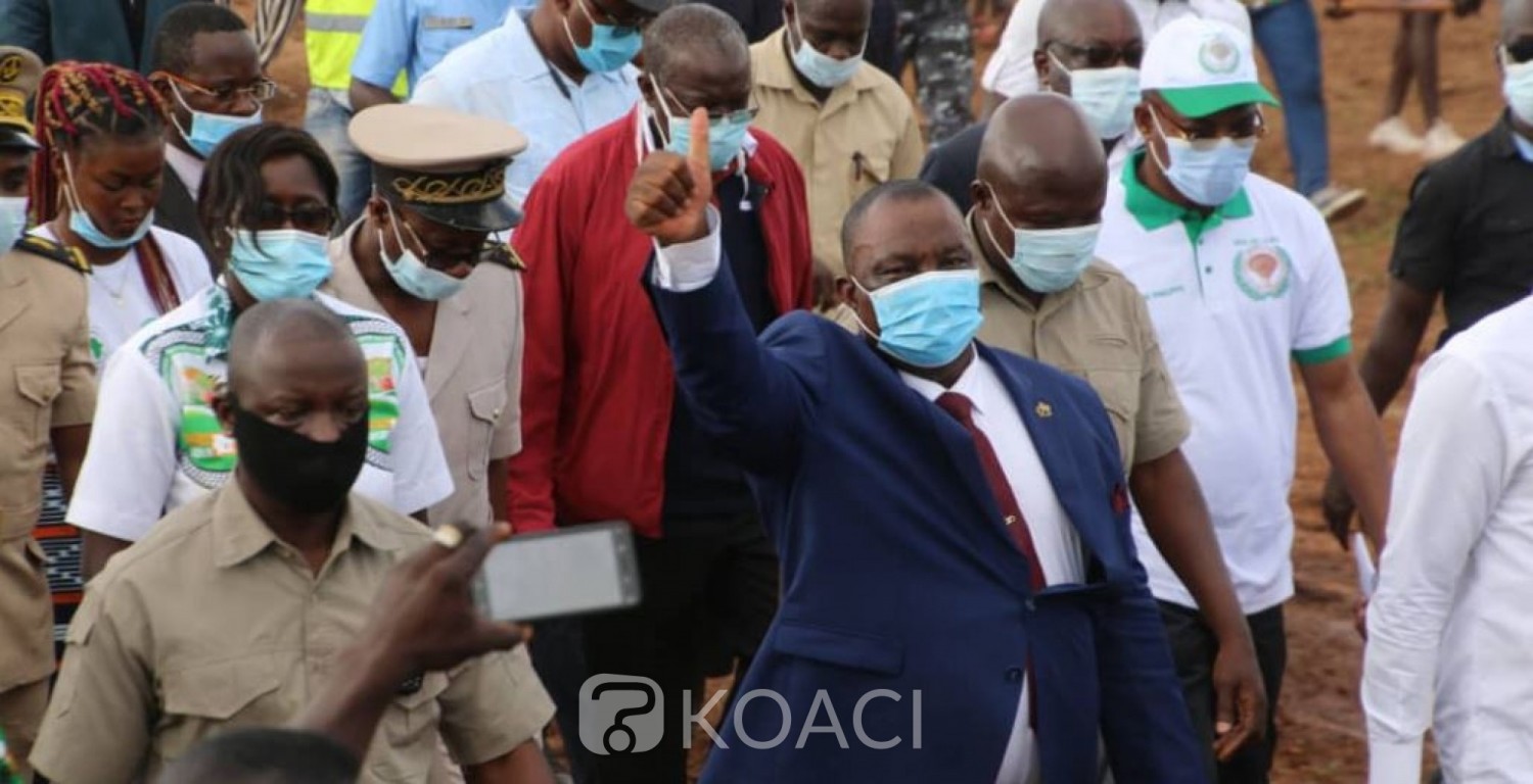 Côte d'Ivoire : Adjoumani dans le Bélier mobilise pour la victoire du RHDP et martèle : « Aujourd'hui, votre bienfaiteur s'appelle Alassane Ouattara»
