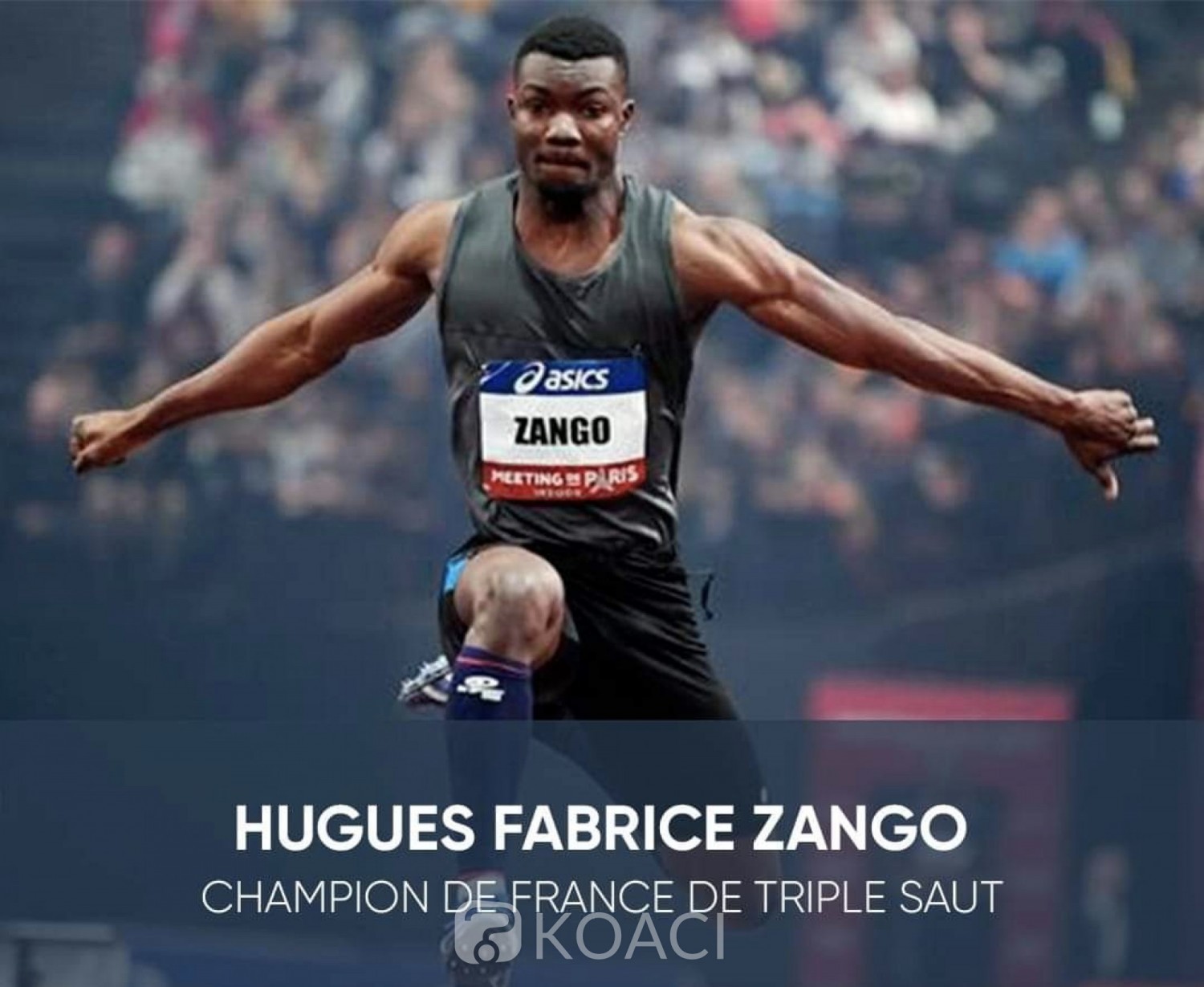 Burkina Faso : Fabrice Zango champion de France au triple saut