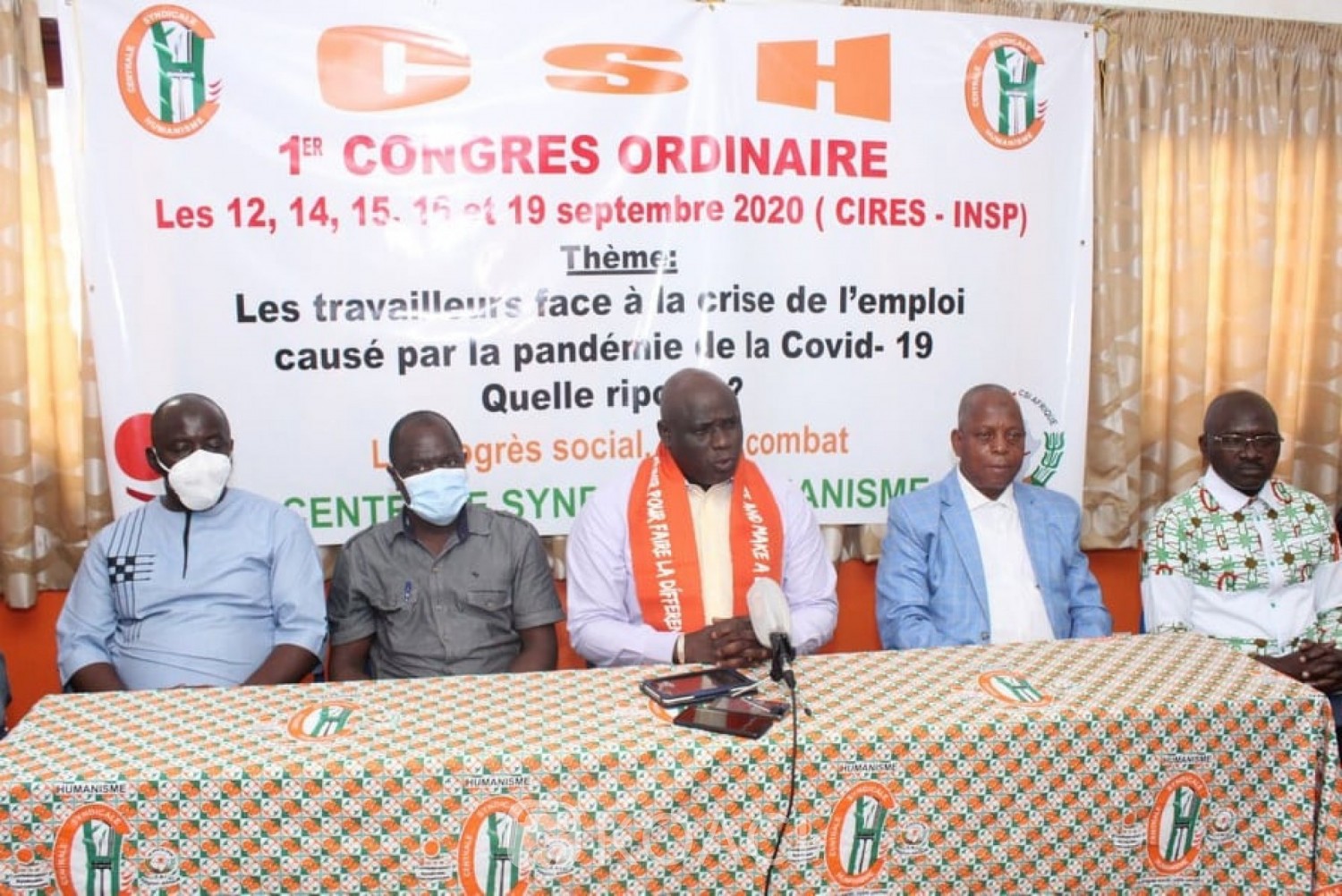 Côte d'Ivoire : La Centrale syndicale humanisme planche sur son plan stratégique de développement 2020-2030 en vue de faire face à la pandémie de la COVID-19