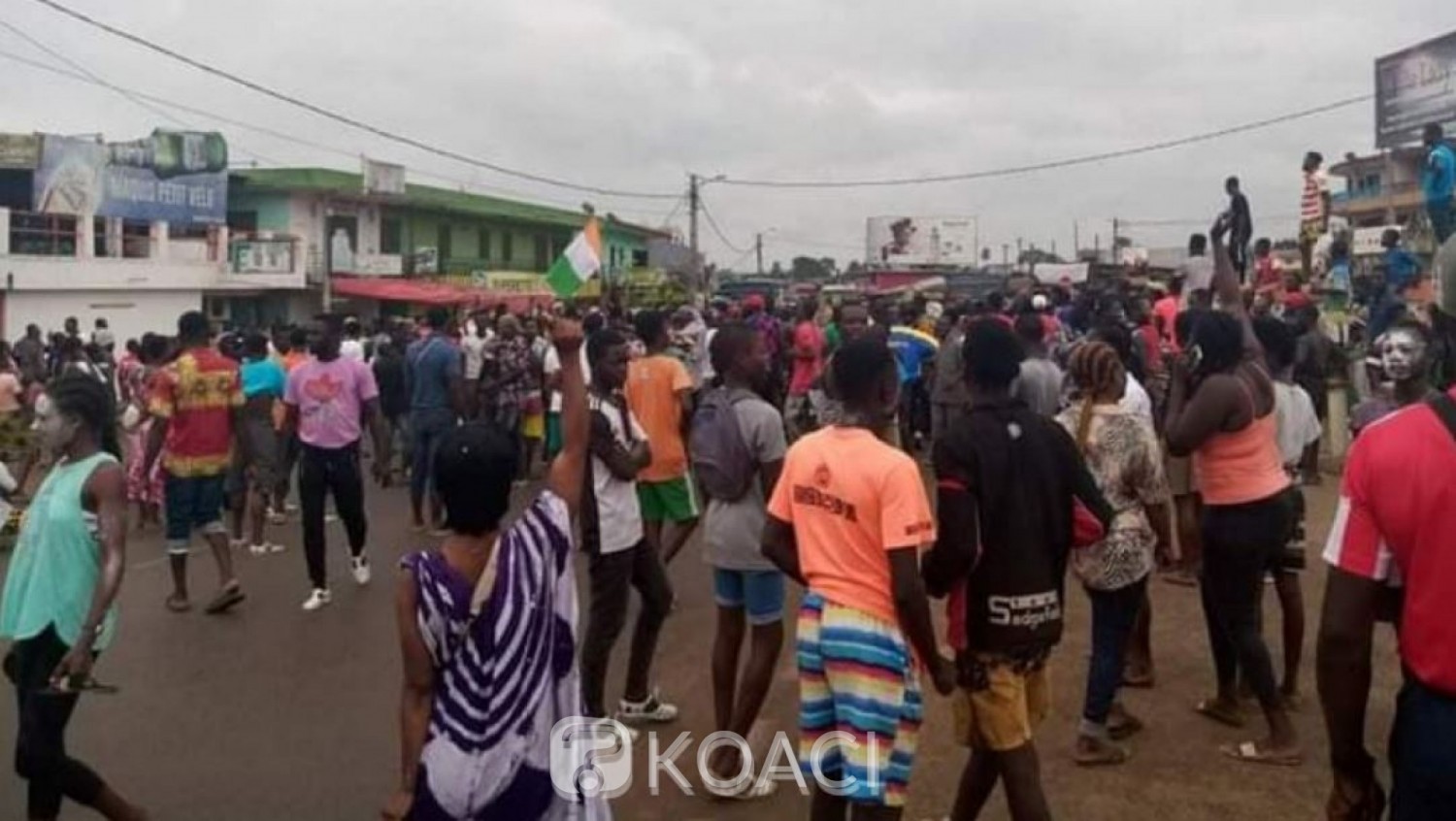 Côte d'Ivoire : Après la décision du Conseil constitutionnel, manifestation à Bonoua, alerte à Bangolo