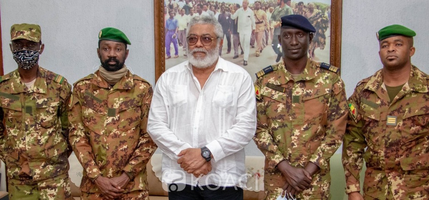 Mali :  Rawlings aux militaires du CNSP « faites entrer le Mali dans une ère prospère »