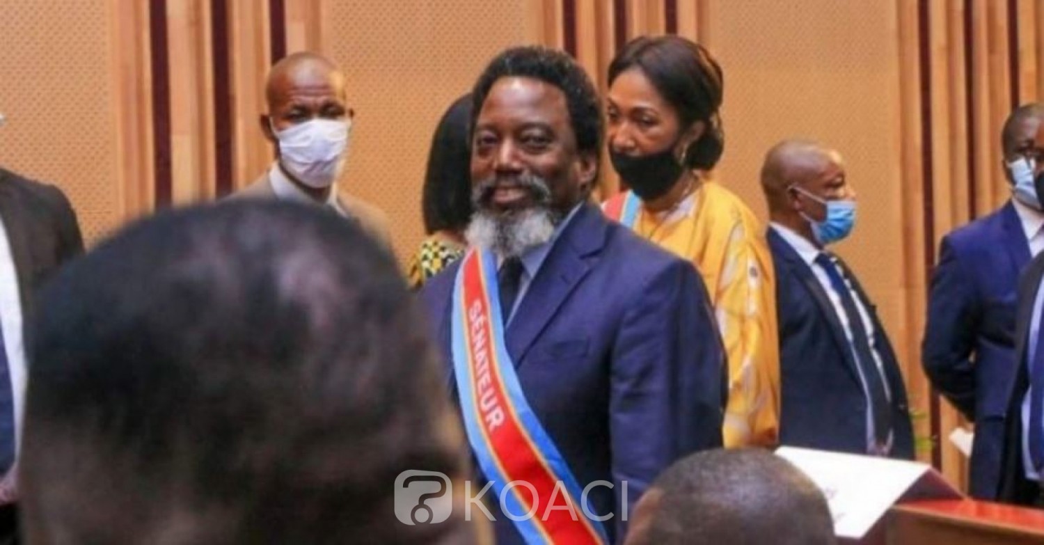 RDC: Joseph Kabila fait une brève apparition en tant que « sénateur à vie » au sénat