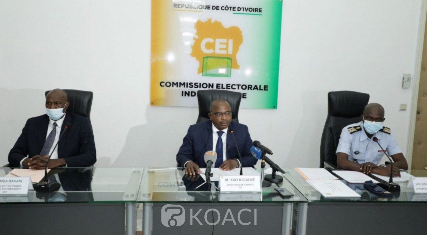 Côte d'Ivoire : Présidentielle 2020, la CEI échange avec les  directeurs de campagne et des responsables à la sécurité des candidats Ouattara, Affi  et KKB, le PDCI brille par son absence