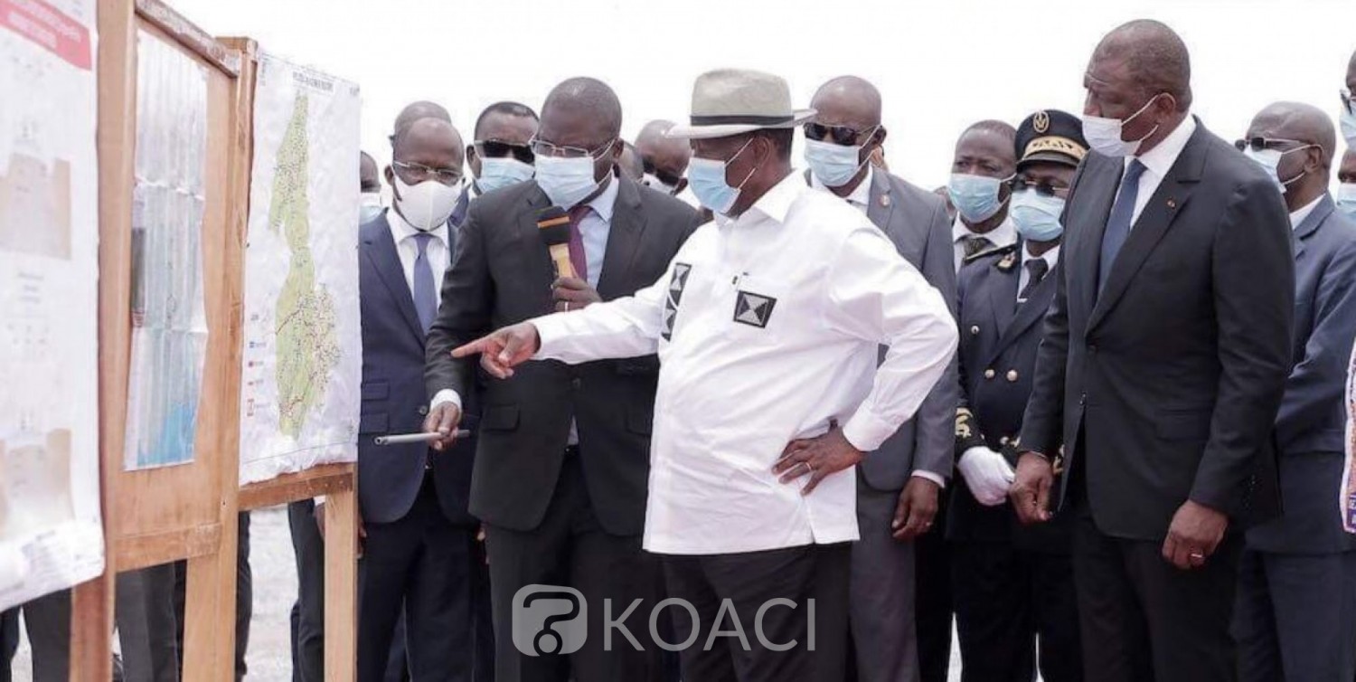 Côte d'Ivoire : Depuis Sinfra, Ouattara à propos de ses adversaires : « S'ils ne parlent pas de leur bilan, pour l'un d'entre eux, nous, nous parlerons de son bilan car c'est lui qui a créé, tous les