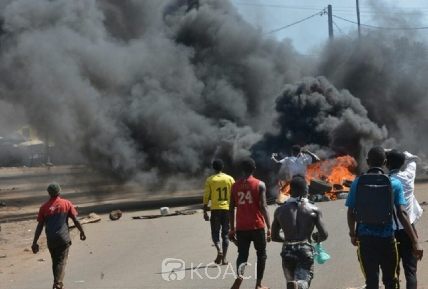 Guinée : Reprise des manifestations anti-Condé, heurts avec la police à Conakry