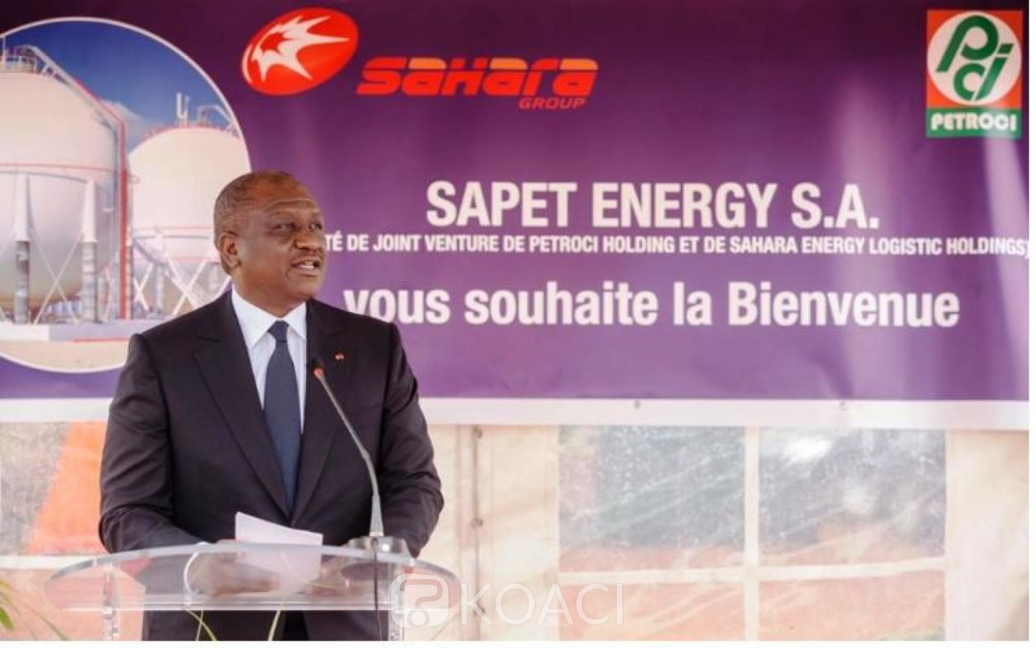 Côte d'Ivoire : Hamed Bakayoko pose la première pierre de trois nouvelles installations de stockage du Gaz butane