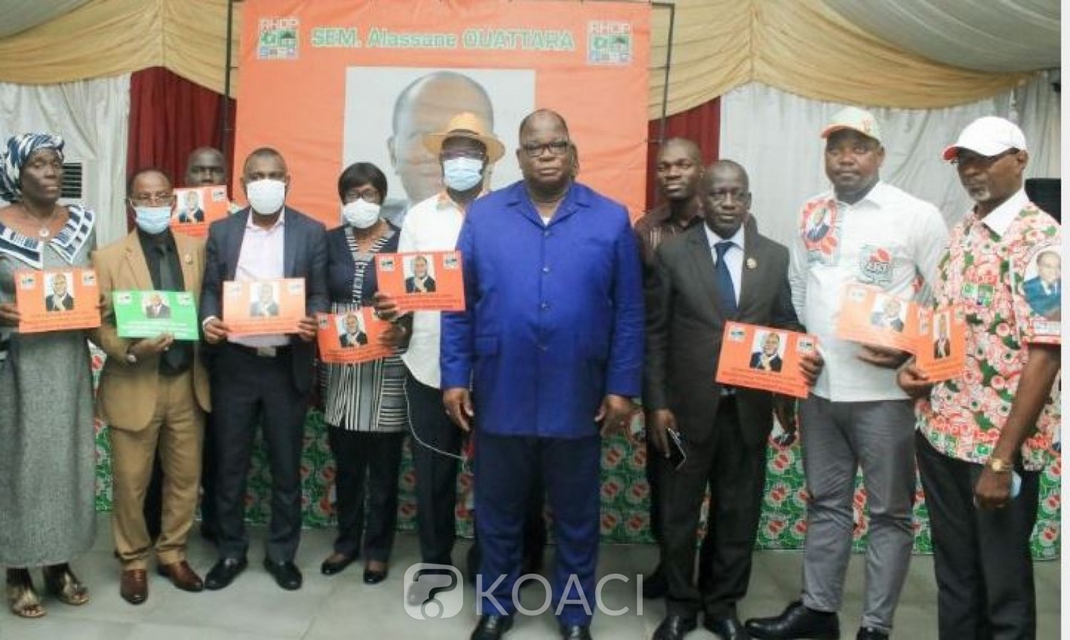 Côte d'Ivoire : Présidentielle 2020, Tchagba Laurent met en mission des élus et cadres qui ont rejoint le RHDP en provenance de l'UDPCI