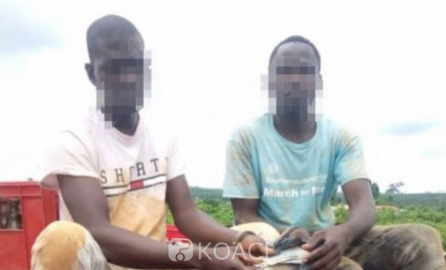 Côte d'Ivoire : Deux individus simulent un braquage et dissimulent  l'argent entre les casiers de boissons
