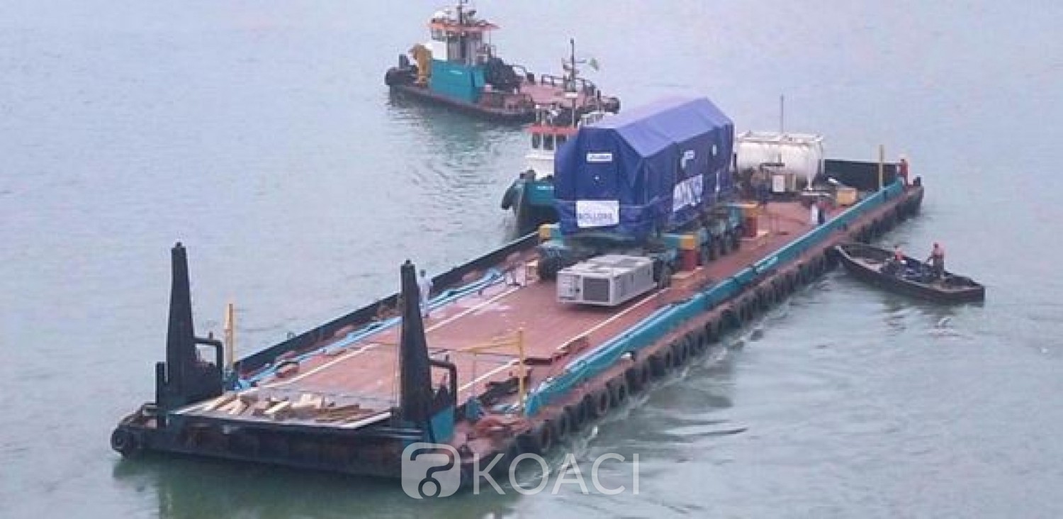 Côte d'Ivoire : Nouvelle centrale thermique d'Azito, 900 tonnes de matériels livrées par Bolloré Transport & Logistics