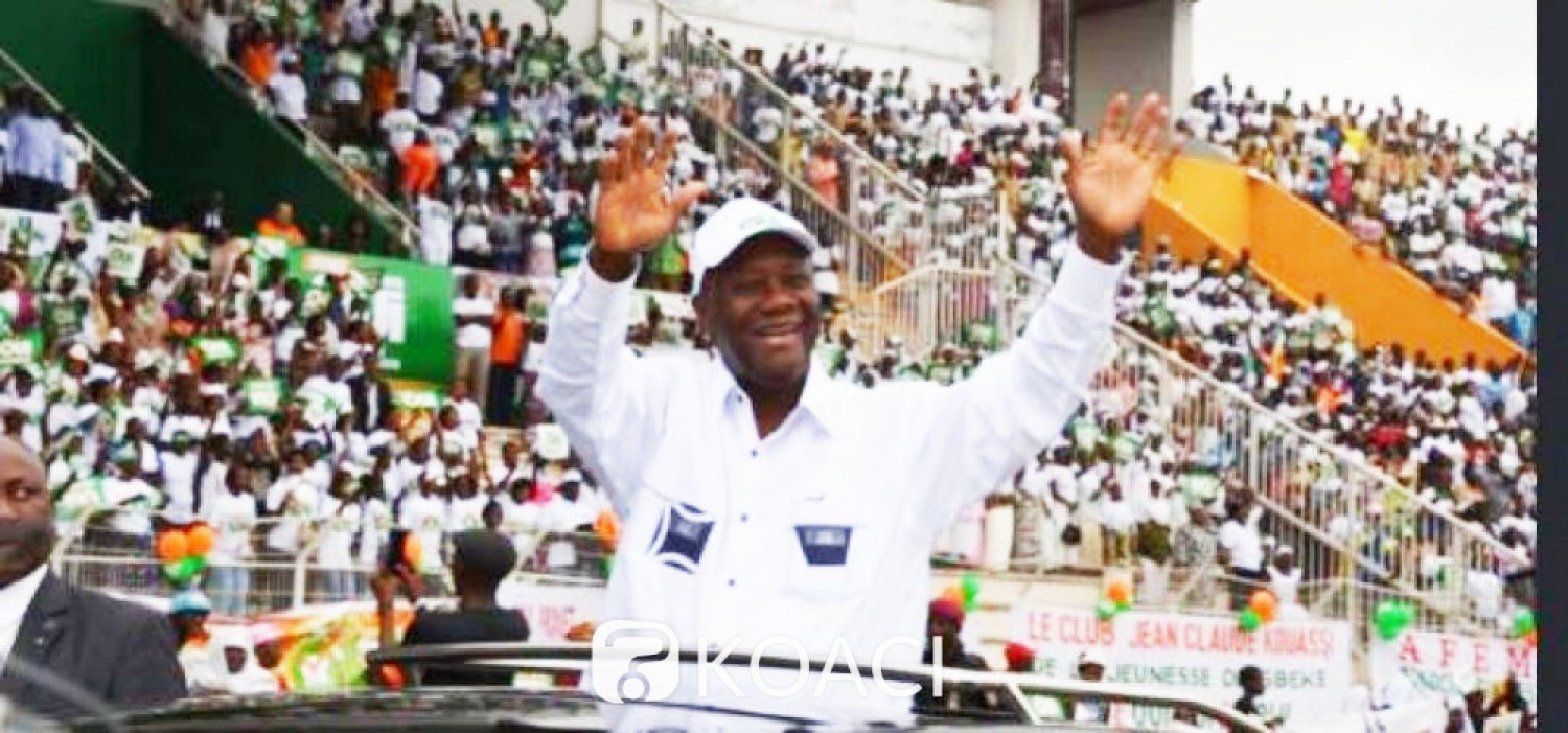 Côte d'Ivoire : Présidentielle 2020, sans enjeu véritable, le candidat du RHDP lancera sa campagne depuis Bouaké