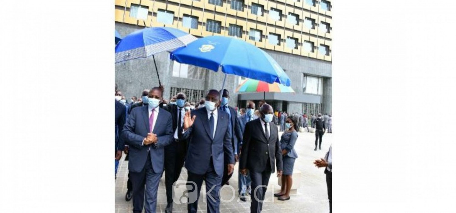 Côte d'Ivoire : Cité Administrative, la Tour B rénovée mise à la disposition des travailleurs de la BAD