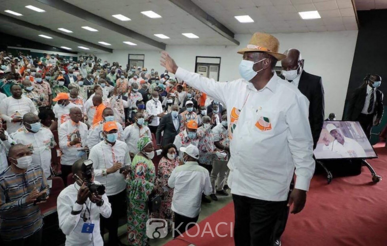 Côte d'Ivoire : Campagne présidentielle, depuis Bouaké, Ouattara aux candidats de l'opposition : « s'ils sont garçons, qu'ils aillent aux élections et les Ivoiriens vont nous départager»