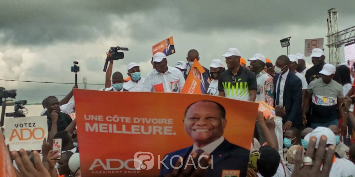 Côte d'Ivoire : A 12 jours du vote présidentiel, depuis Yopougon, Hamed Bakayoko « le match est fini, ceux qui rêvent à déstabiliser la Côte d'Ivoire sont dans l'illusion»