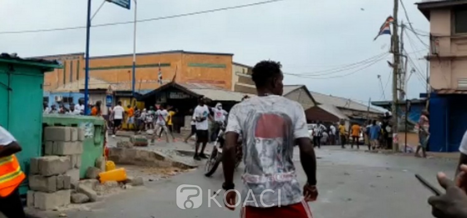 Ghana : Heurts entre partisans du NDC et NPP à Accra, des blessés signalés