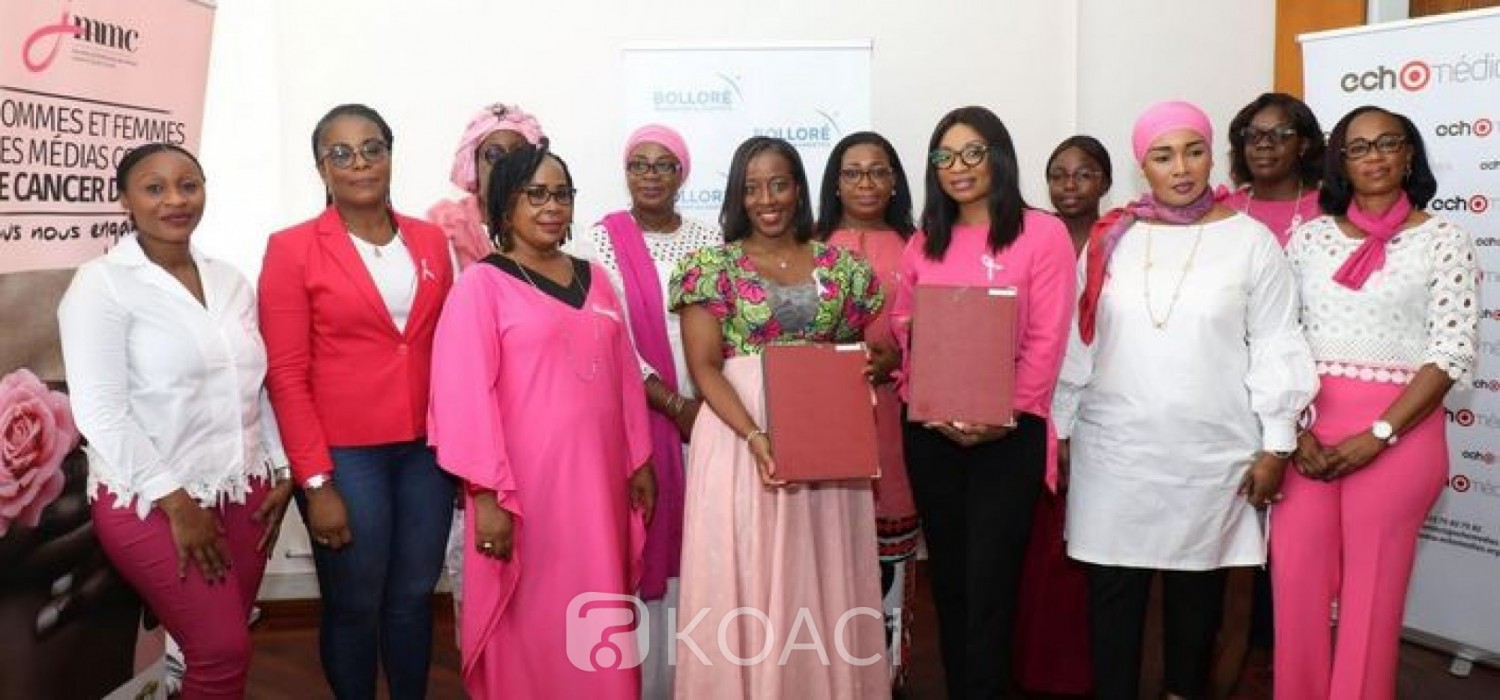 Côte d'Ivoire : Lutte contre le cancer du sein et du col de l'utérus, Bolloré Transport & Logistics fait des dons pour « Octobre rose »