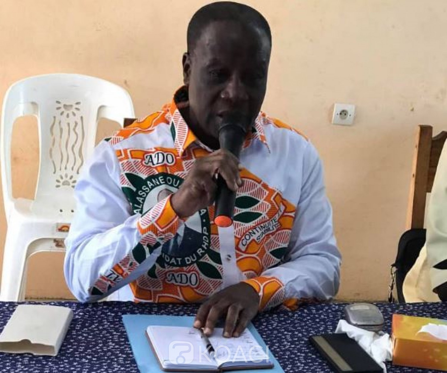 Côte d'Ivoire : Depuis Ouragahio, Abel Djohoré répond à  Gbagbo  « Il n'y aura pas de catastrophes, la côte d'ivoire ne brûlera pas. »