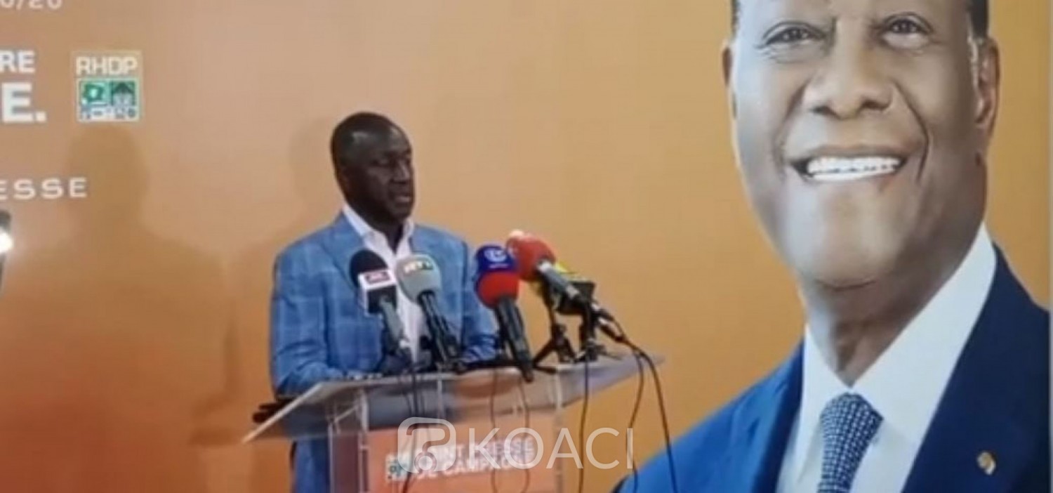 Côte d'Ivoire : Après la journée de vote présidentiel, Adama Bictogo : « Le 31 Octobre n'a pas été  la journée du déluge »