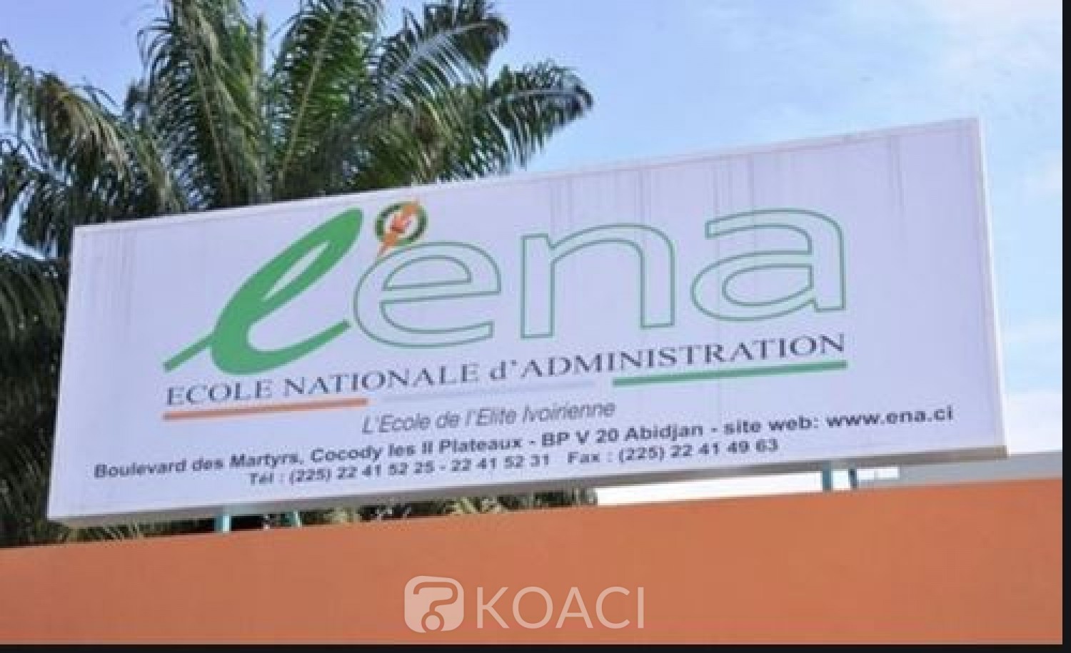Côte d'Ivoire : ENA, les concours professionnels d'entrée en 2021 reportés à une date ultérieure