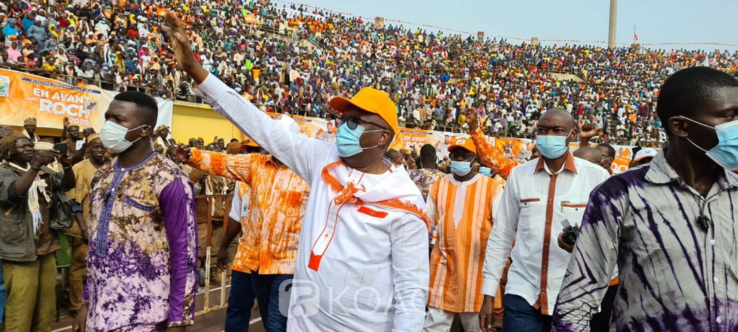 Burkina Faso : Présidentielle, le président Kaboré lance sa campagne en grande pompe à Bobo-Dioulasso