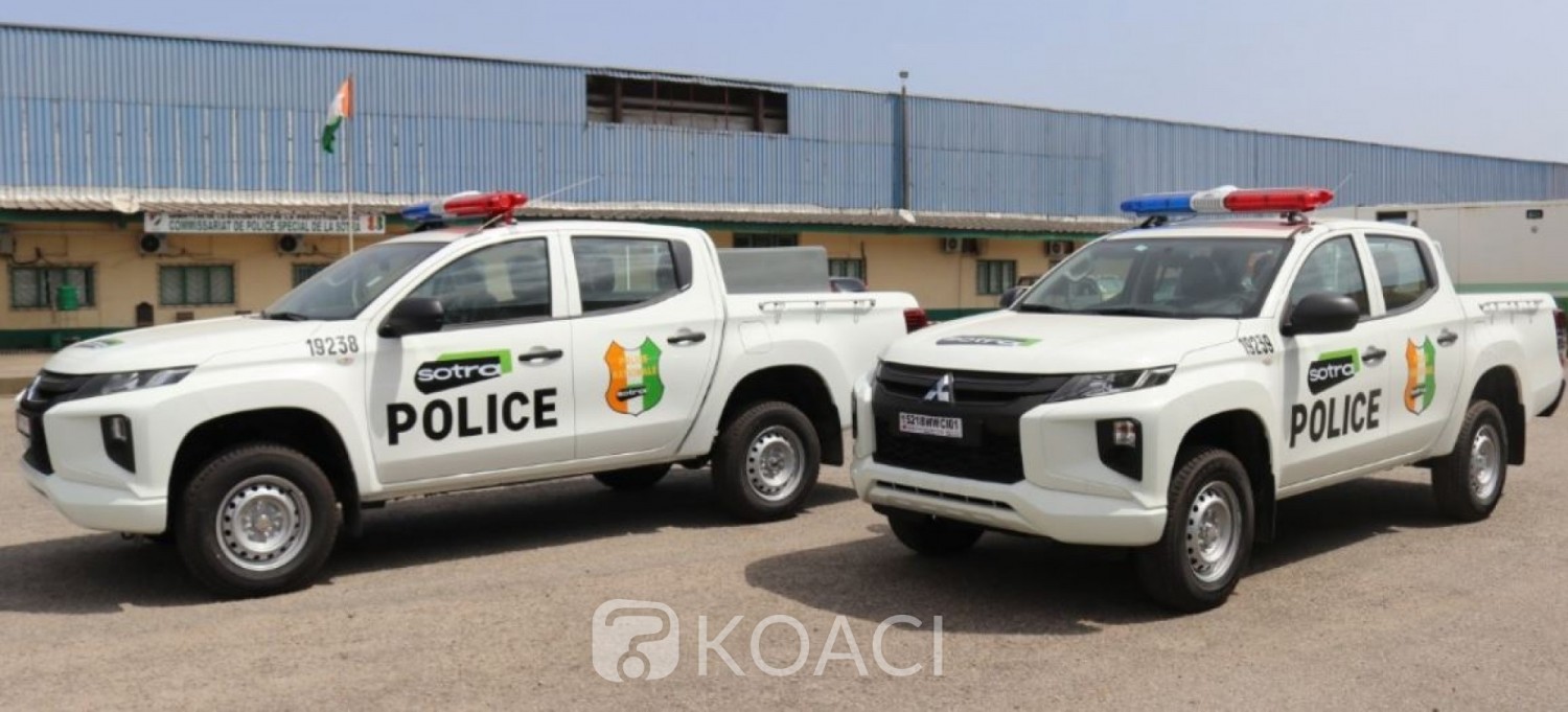 Côte d'Ivoire : Après les vandalismes urbains de la présidentielle, la Sotra dote sa police spéciale de deux véhicules pickup