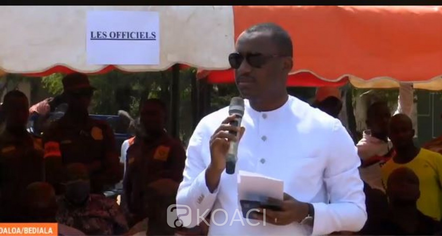 Côte d'Ivoire : Depuis Bédiala, Touré Mamadou aux populations « N'acceptez pas que des hommes politiques viennent vous amener à vous battre entre vous »