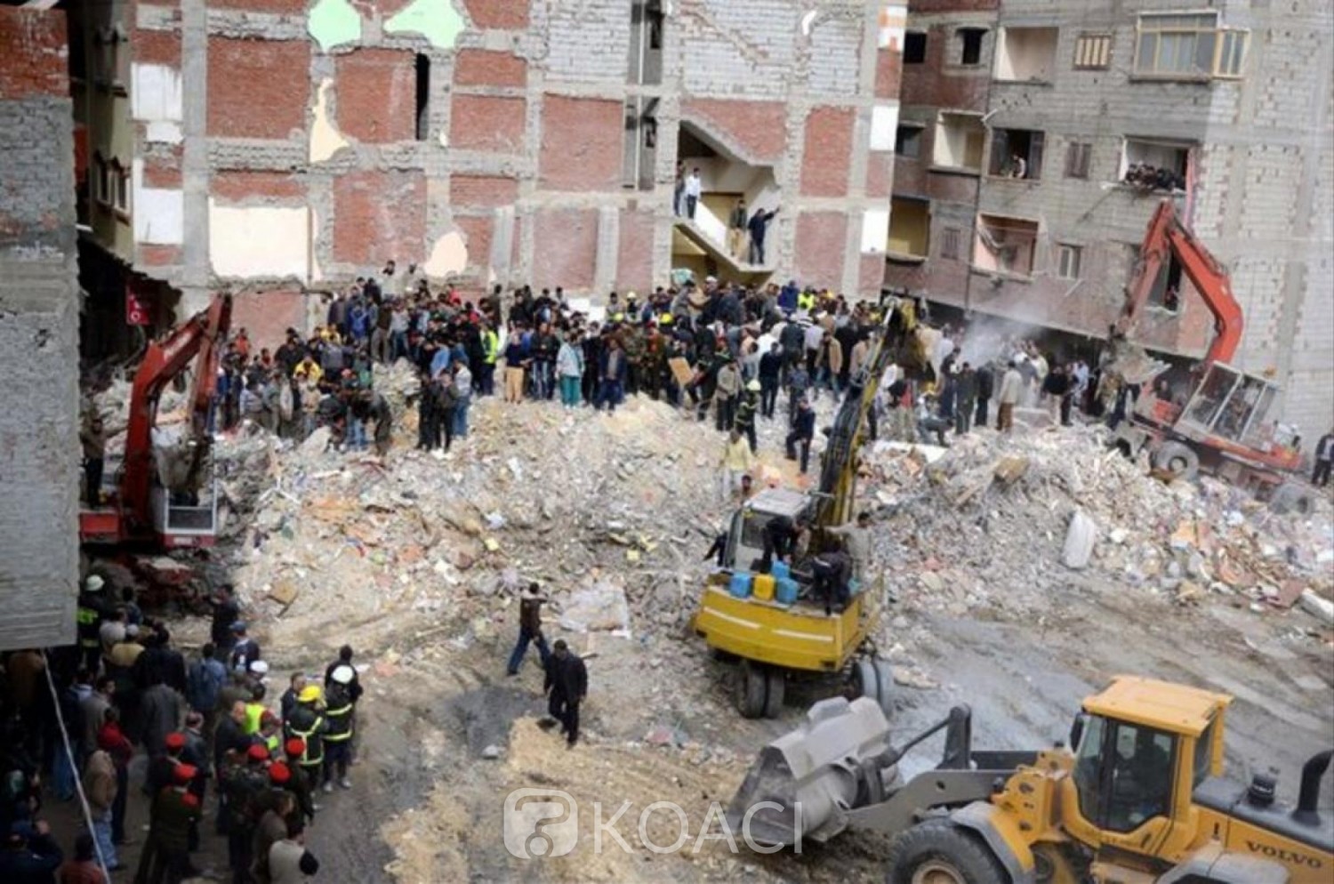 Egypte : Un immeuble vétuste s'écroule à Alexandrie,au moins trois morts