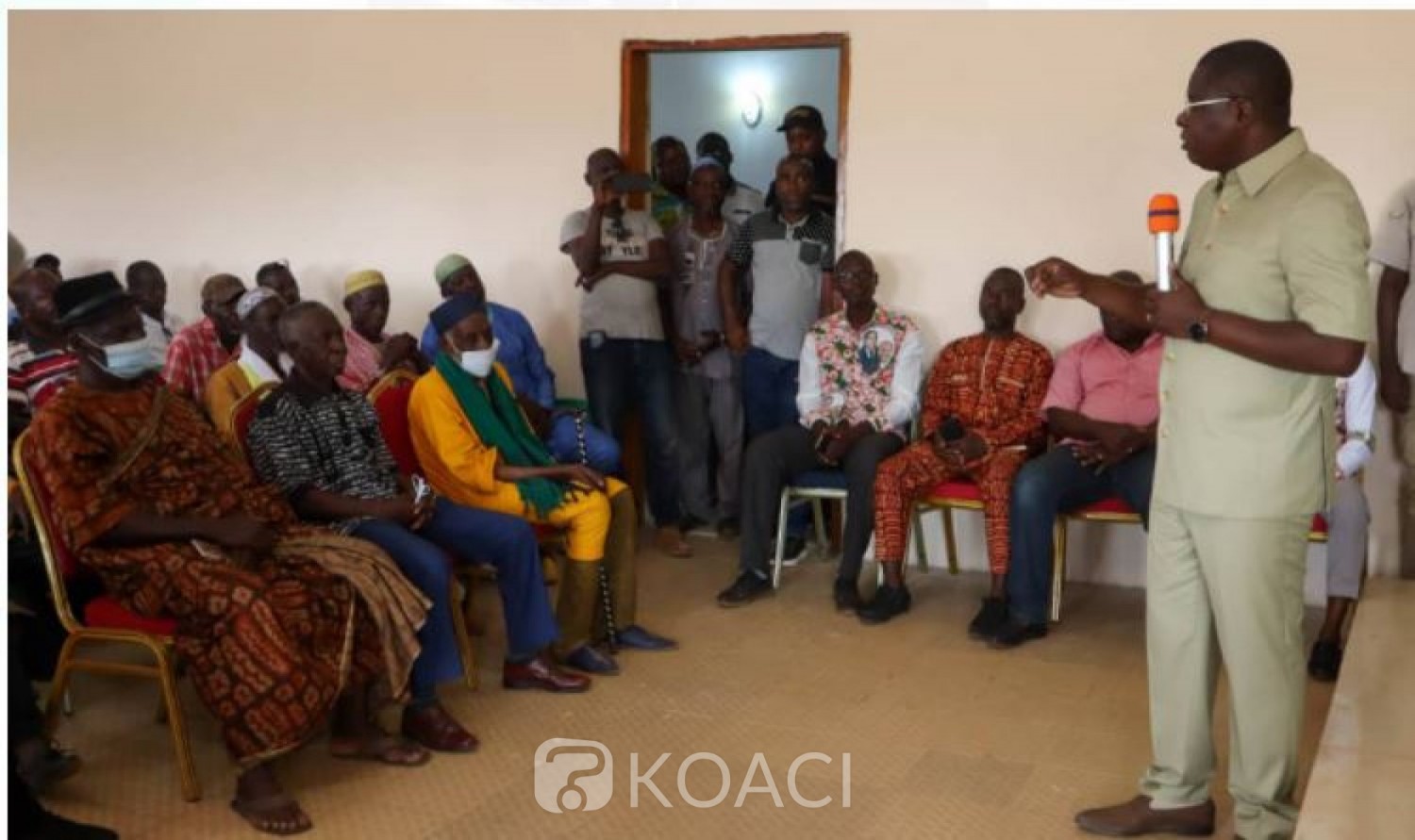 Côte d'Ivoire : En tournée de remerciement depuis Hiré, Amédé Kouakou martèle : « C'est Dieu qui donne le pouvoir »