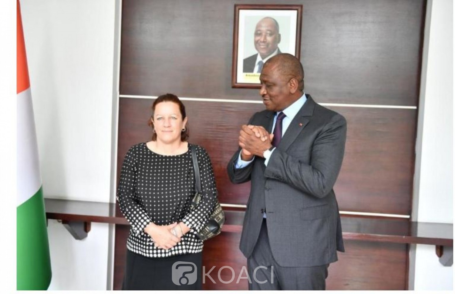 Côte d'Ivoire : Faisant ses adieux au Premier Ministre, l'ambassadeur de Grande Bretagne : « Je reste optimiste pour l'avenir de la Côte d'Ivoire»