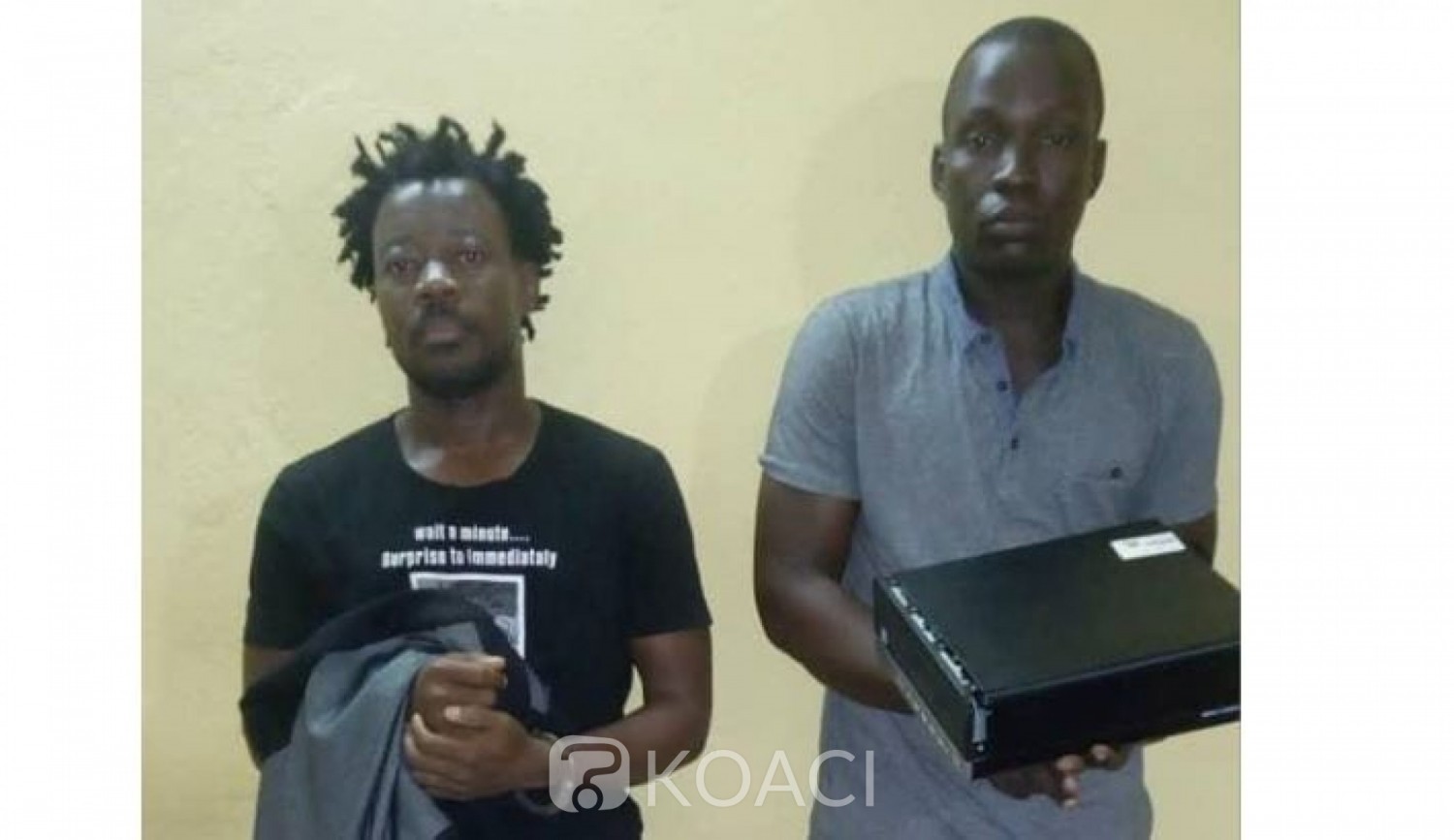 Côte d'Ivoire : Tiassalé, après avoir cambriolé la section du tribunal, 02 individus  interpellés