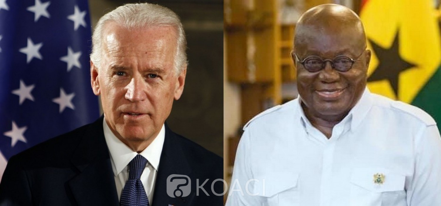 Ghana-USA :  Lettre de Biden à Akufo-Addo