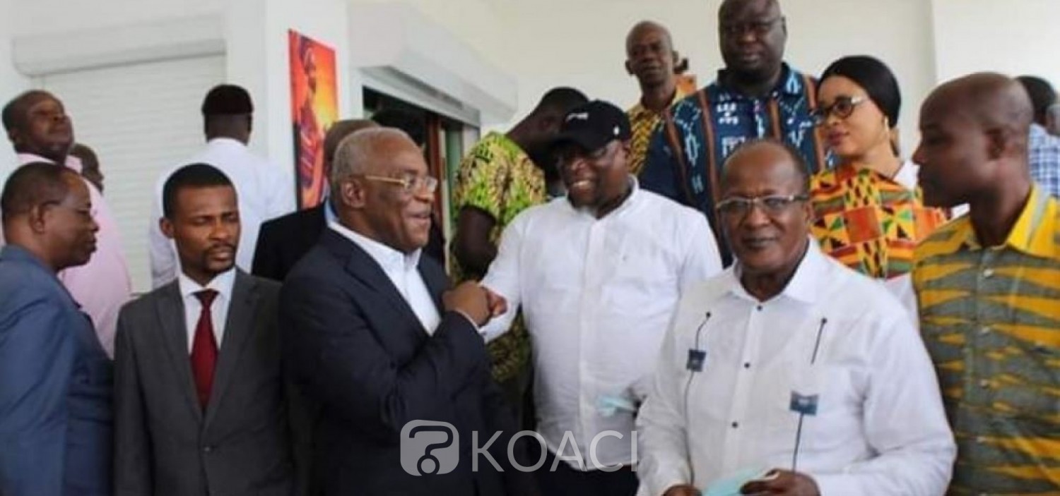 Côte d'Ivoire : En en visite de compassion chez Affi, Georges-Armand Ouegnin espère voir l'opposition unie pour affronter les législatives