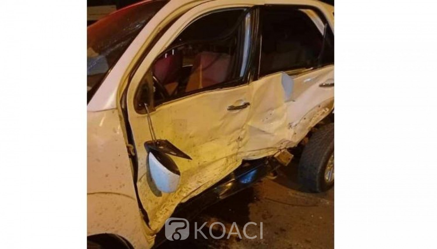 Côte d'Ivoire : Bouaké, le préfet de police, perd connaissance dans un accident impliquant son véhicule et celui des Faci