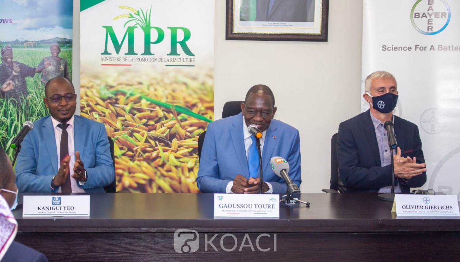 Côte d'Ivoire :  Secteur du riz, deux géants mondiaux s'engagent auprès du gouvernement dans la transformation du riz local en appuyant le secteur privé