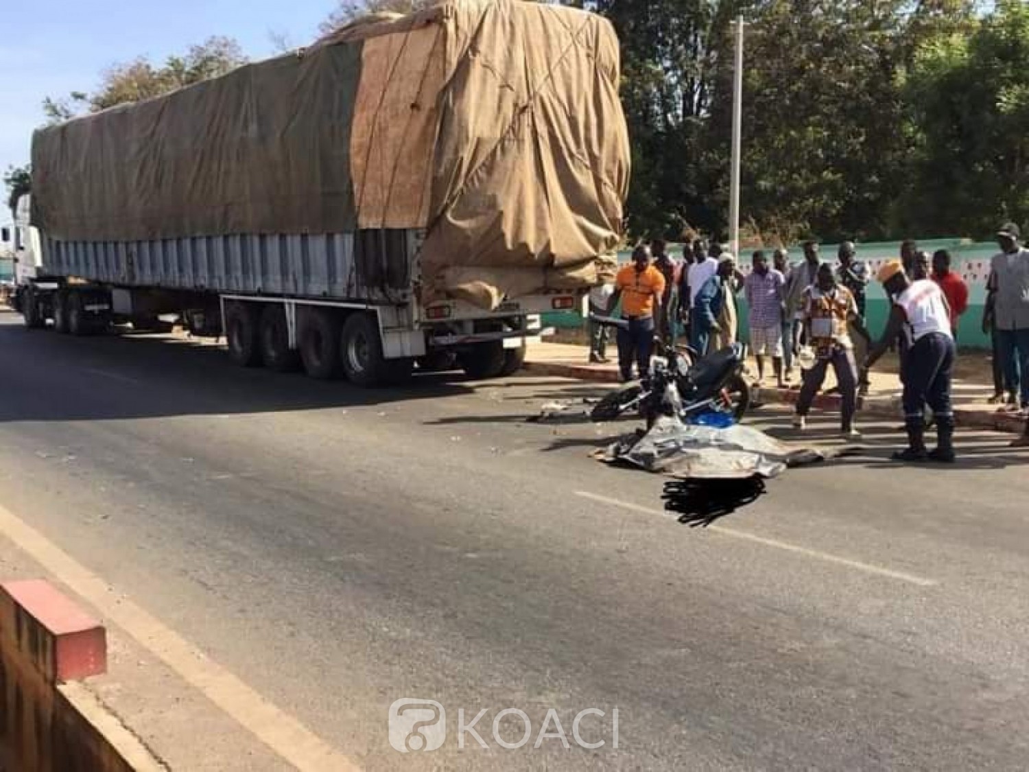 Côte d'Ivoire : Drame à Ferké, 02 victimes dans un accident de circulation dont 01 mort