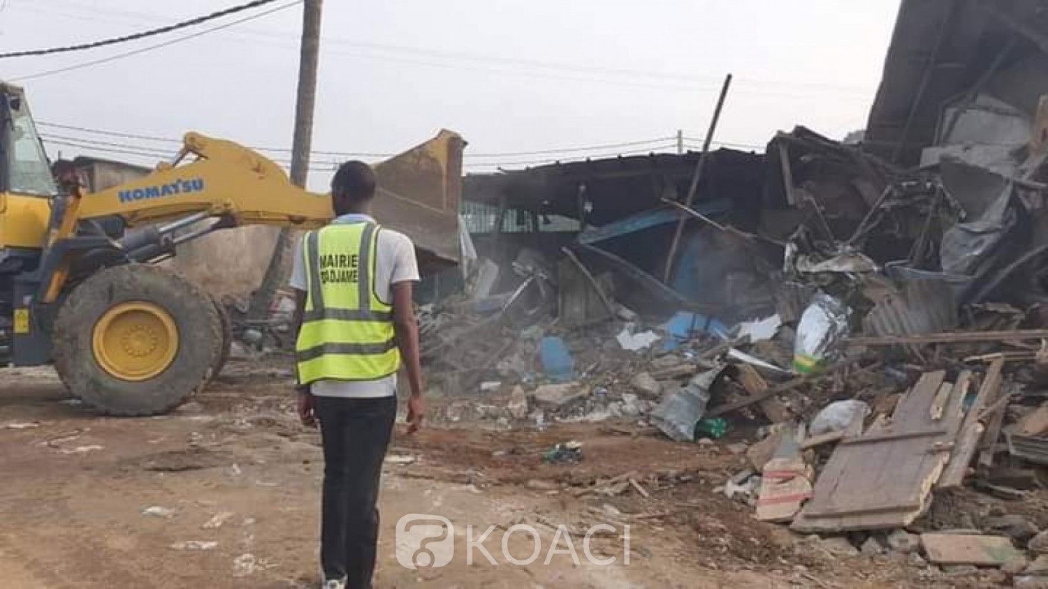Côte d'Ivoire : Adjamé, l'ancienne Casse détruite pour faire place à la construction d'une gare internationale