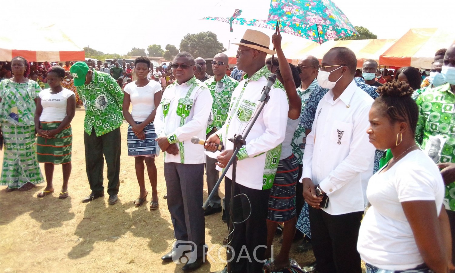 Côte d'Ivoire : Diabo, investi par Wassenan Koné, Yao André soutenu par le maire Koumoin qui souhaite la victoire du PDCI aux législatives