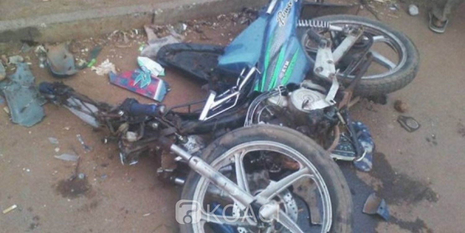Côte d'Ivoire : Niakara, 01 mort et des blessés graves suite à une collision entre deux motos