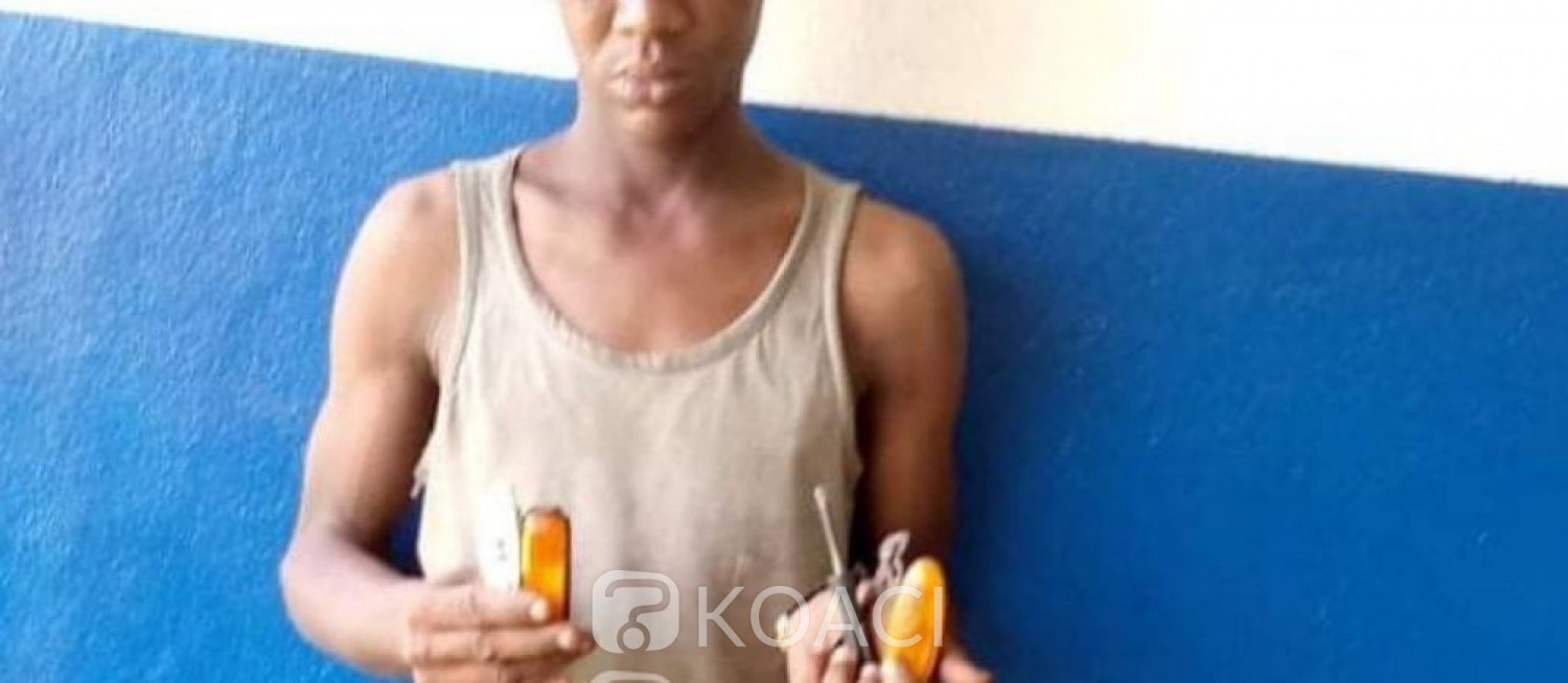 Côte d'Ivoire : Arrestation d'un spécialiste en vol de feux clignotants