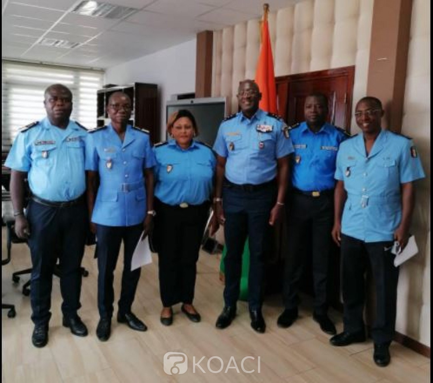 Côte d'Ivoire-Mali : Cinq fonctionnaires de Police déployés à la Minusma pour un tour de service