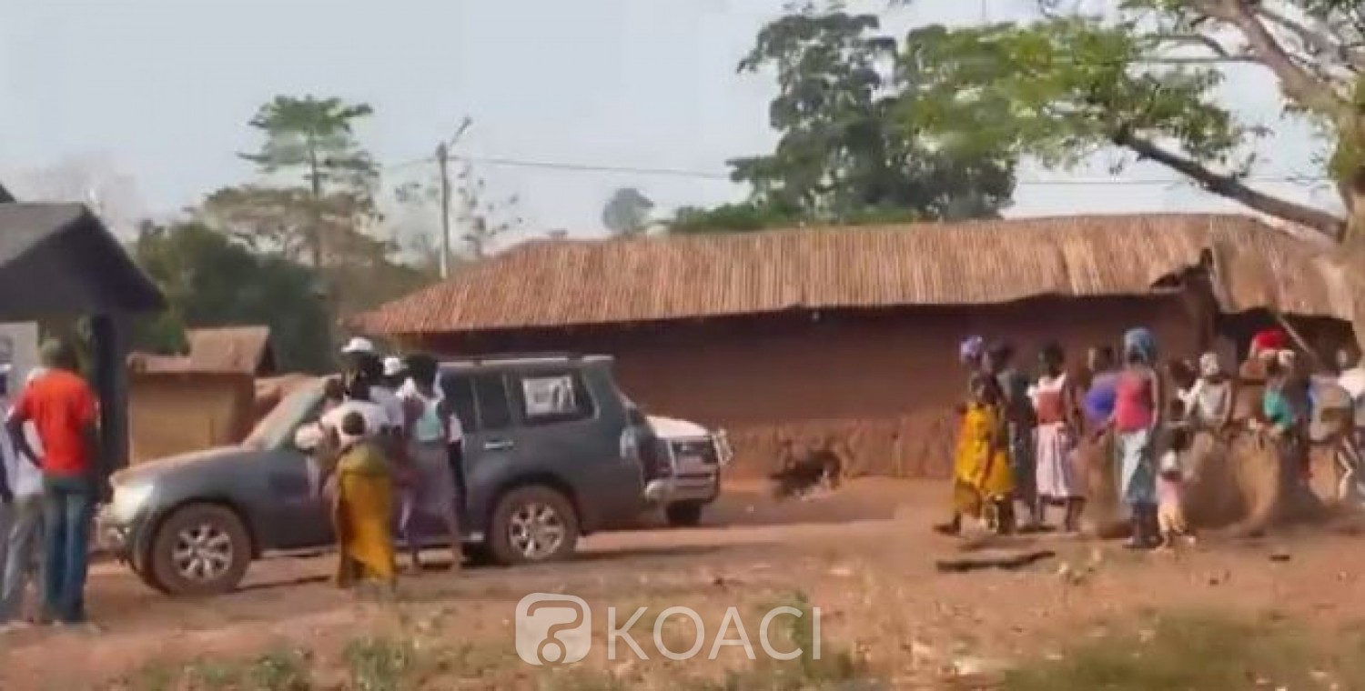 Côte d'Ivoire : Niakara, un véhicule d'un candidat indépendant percute une moto, un mort et une femme enceinte grièvement blessée