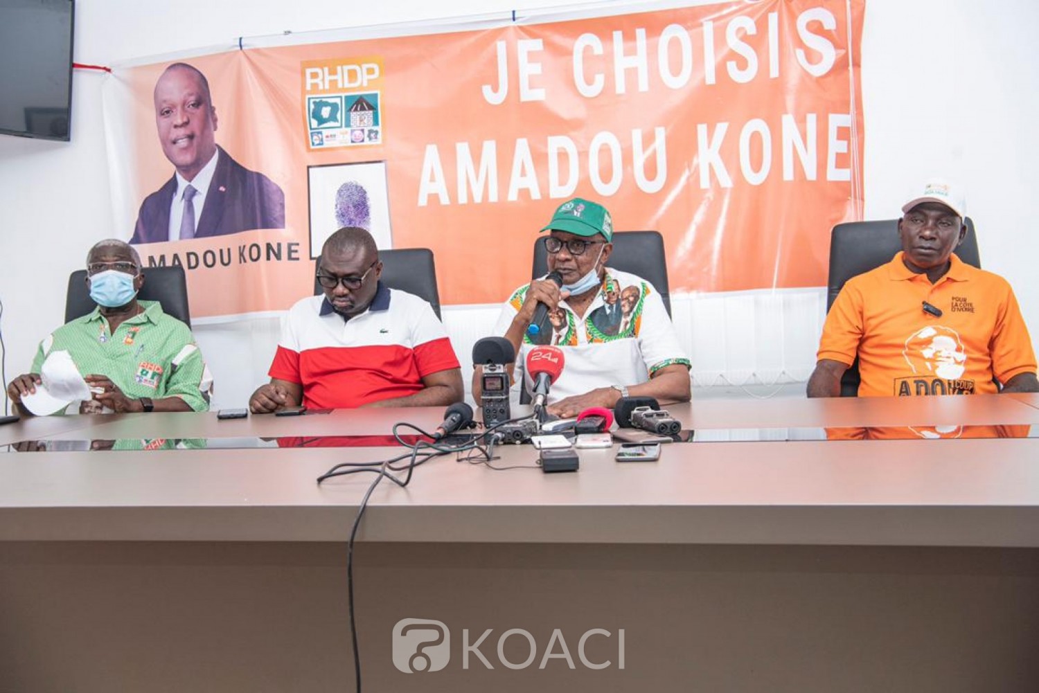 Côte d'Ivoire : Législative 2021, Bouaké, la direction de campagne RHDP fait le point à J-3