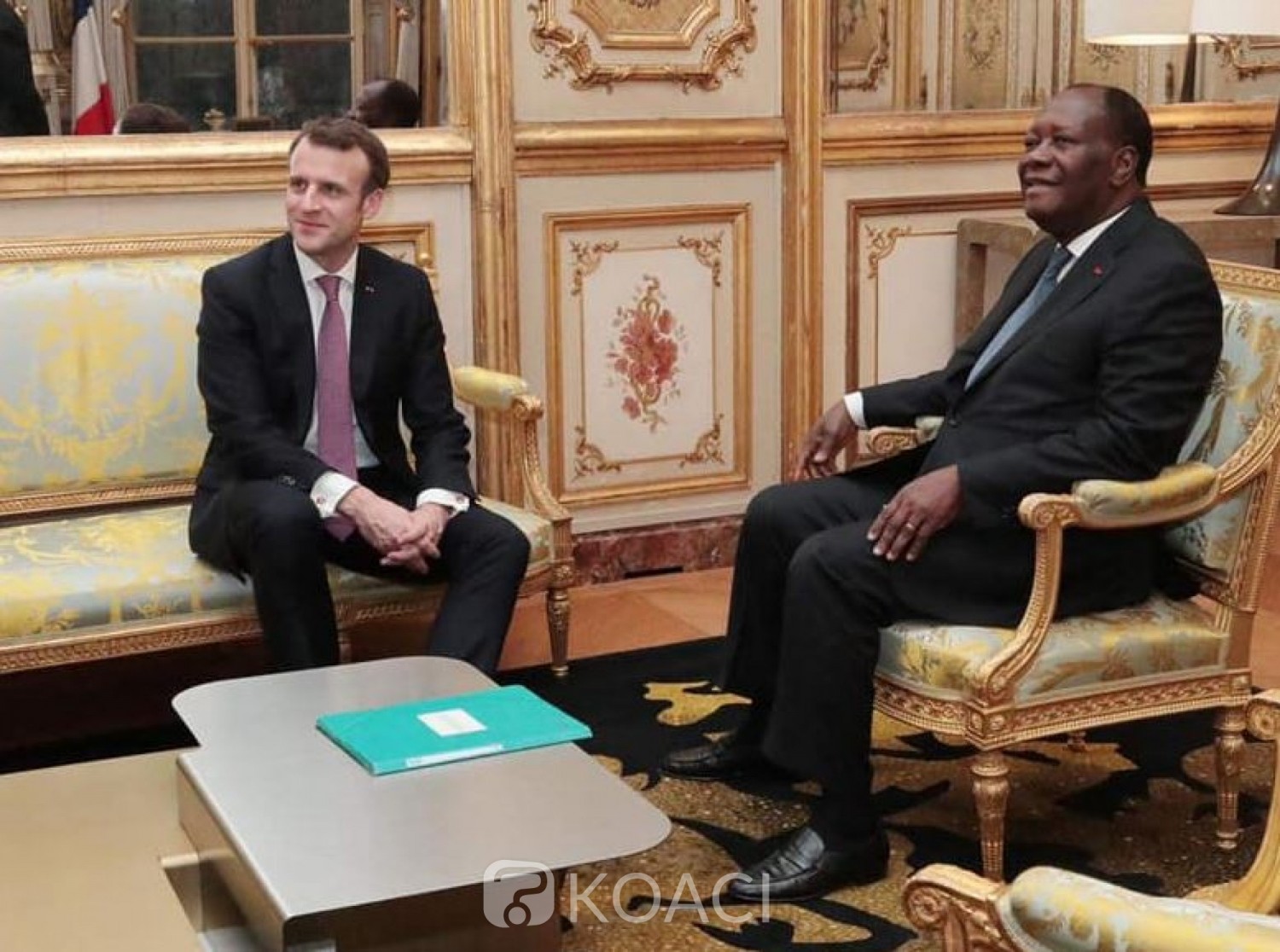 Côte d'Ivoire : Pas de Gbagbo ou de législatives, Ouattara et Macron s'épanchent sur des sujets plus globaux