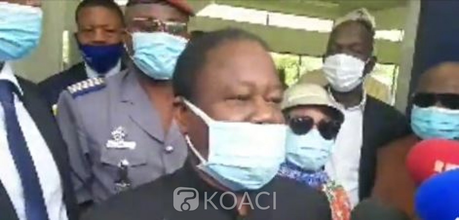 Côte d'Ivoire :  Législatives 2021, après son vote, Bédié invite le gouvernement à sécuriser le scrutin