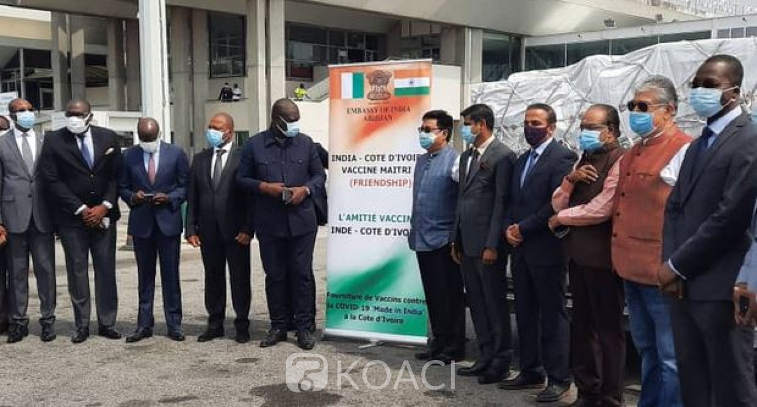 Côte d'Ivoire : Vaccin contre la covid-19, l'Inde s'y met et envoie des doses